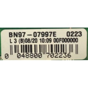 MAIN PARA MONITOR SAMSUNG ORIGINAL / NUMERO DE PARTE BN94-07032Z / BN41-02134A / BN97-07997E / BN9407032Z / 07032Z / NUMERO DE PANEL CY-MH236BGLV3H / DISPLAY LSM236HL01-V01 / MODELO S24D590PL / LS24D590PLY/ZA